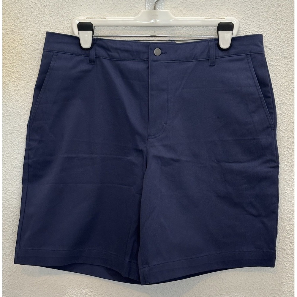 Nike SB Chino Golf Shorts Mens 38, Navy Blue Drawstring, Stretch, EUC Comfort